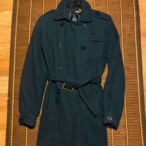 Ocean blue Wool Peacoat